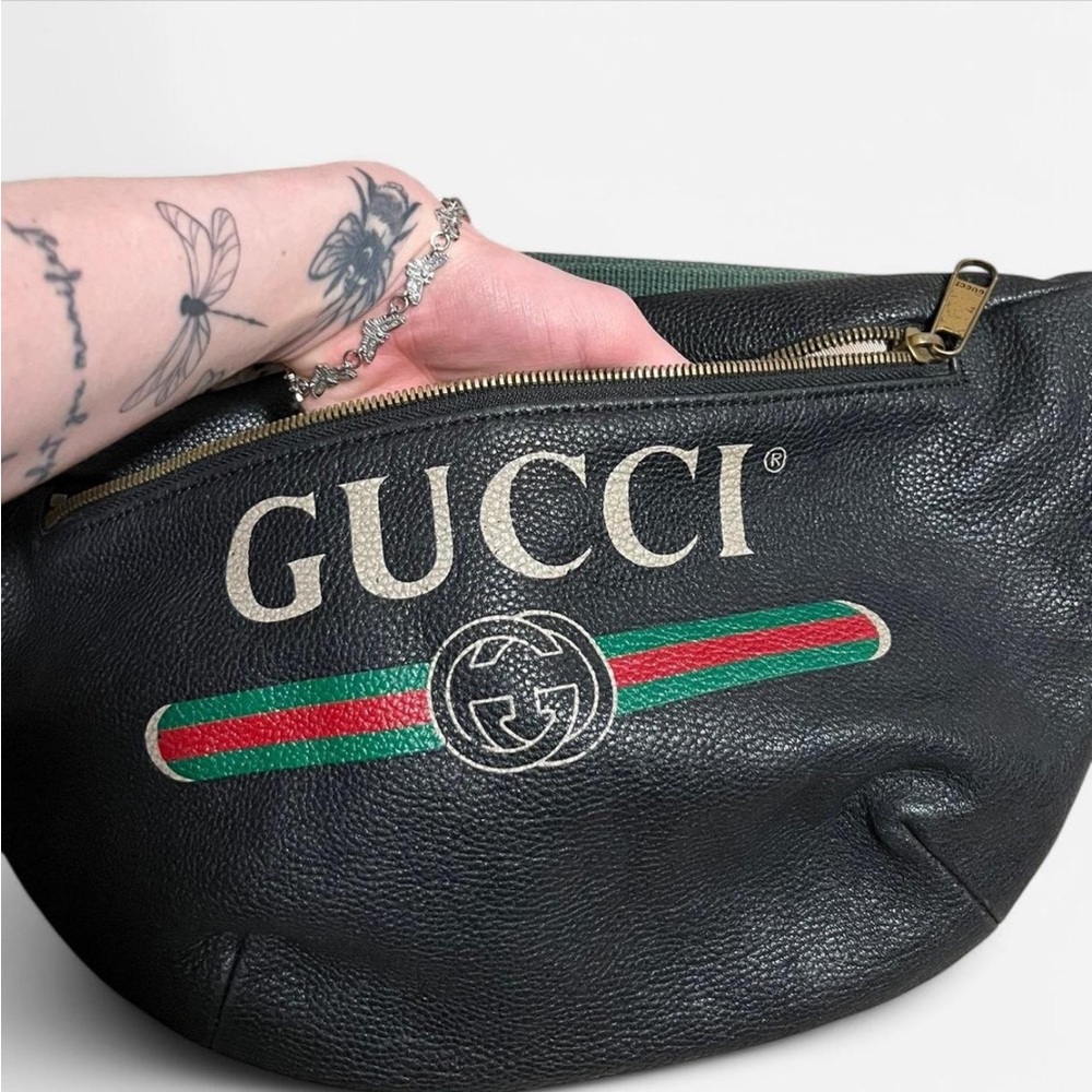 Gucci Leather Crossbody Bag - Picture 2 of 8
